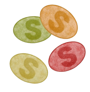 Candy People S-Super Sour (from 150g)