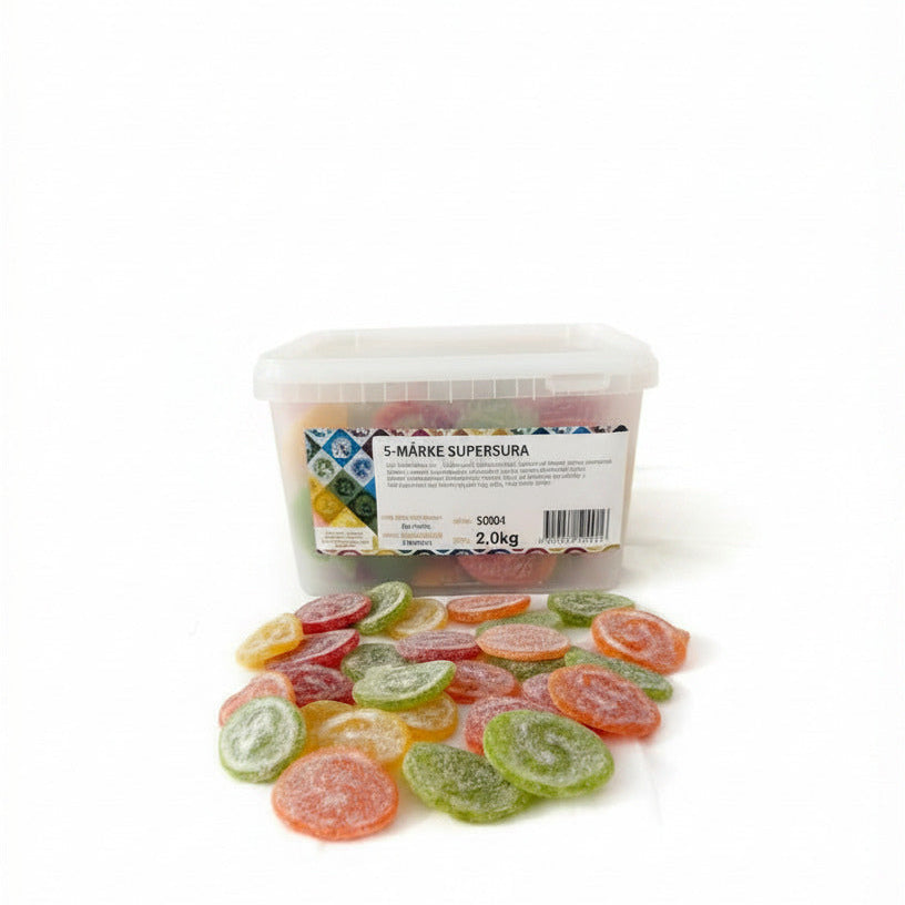 Candy People Super sour 4,4LB