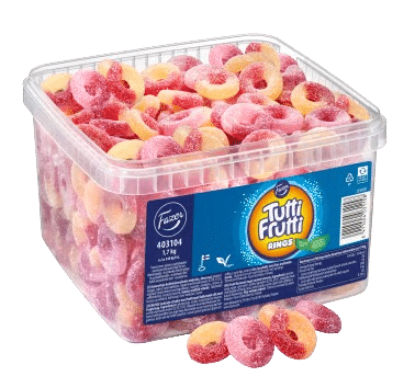Fazer Tutti Frutti Rings (from 150g)