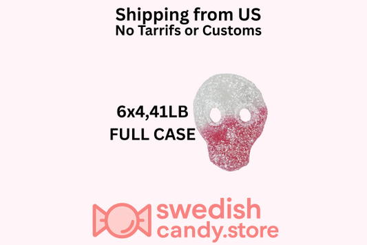 Matthijs Danish Sour Skulls 6x4.41lb Swedish Candy