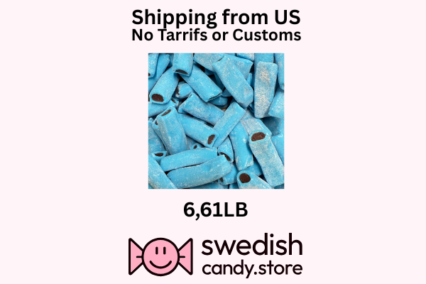 XL Raspberry Rockets 6.6LB Swedish Candy