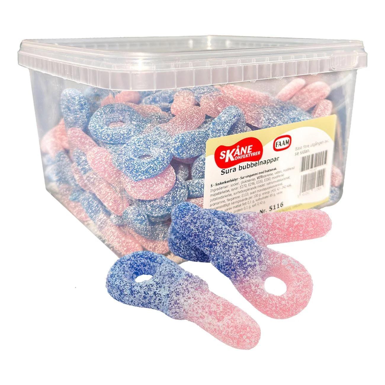 Bubblegum Pacifiers 3.1 LB Swedish Candy