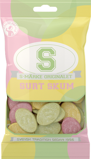 Candy People S-Sour Foamy 70g