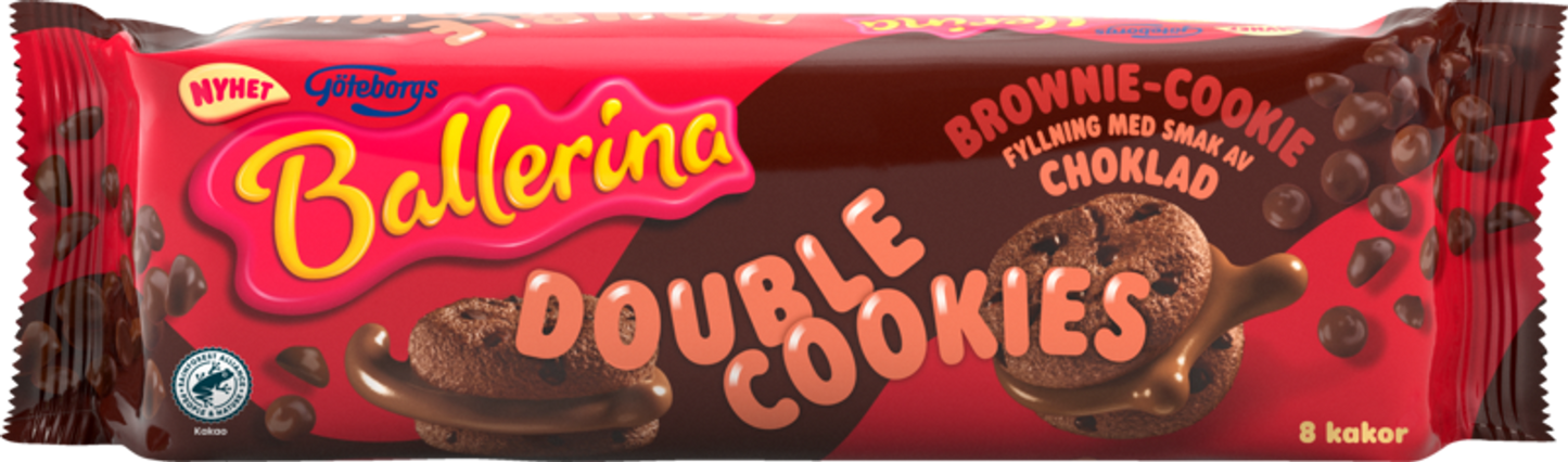 Double Cookies Brownie 168g