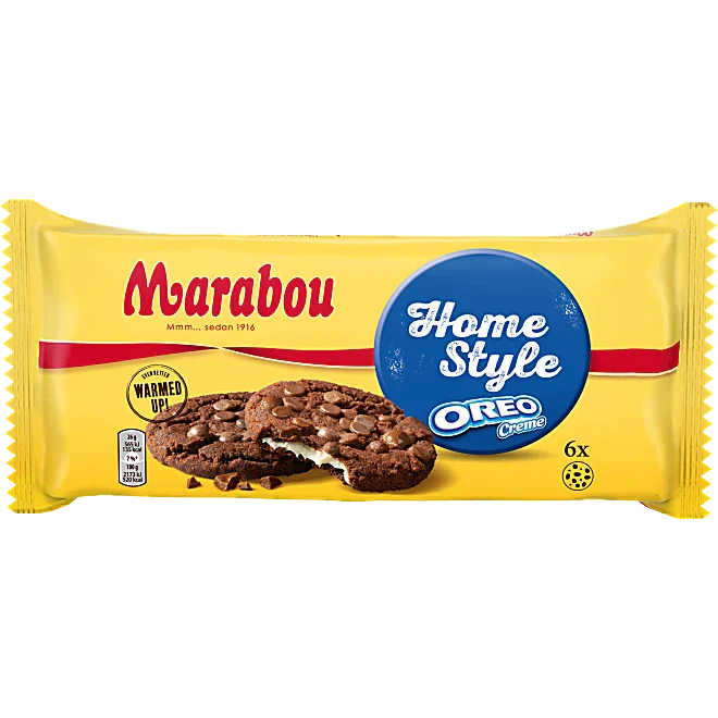 Marabou Oreo Creme Homestyle Cookies 156g