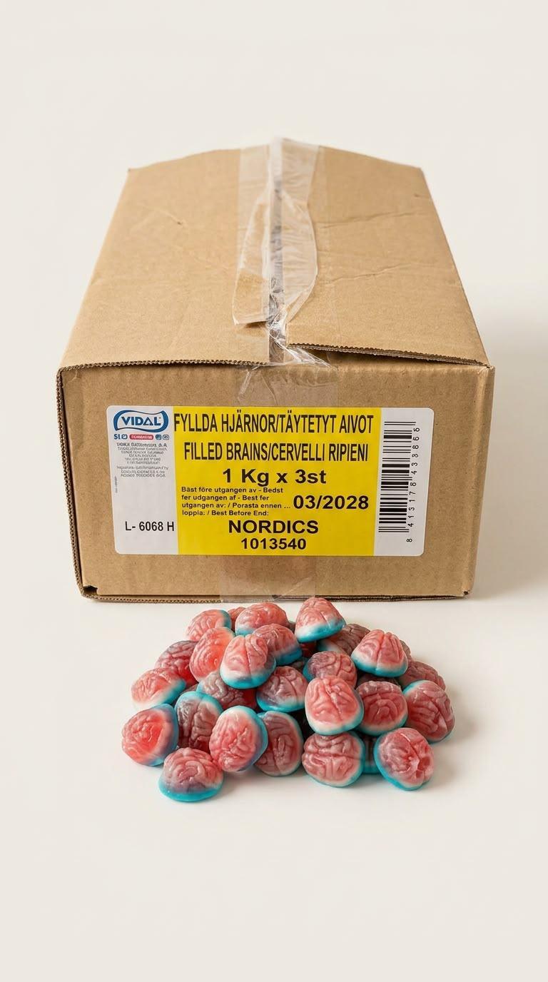 Halloween Jelly Brains 6.6LB