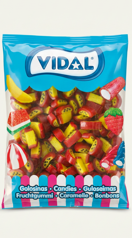 Vidal Passion fruit slices 2,2LB BAG