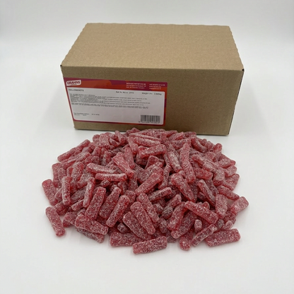 Hallonshots Grahns/ Raspberry sour Shots 7,72LB Swedish Candy