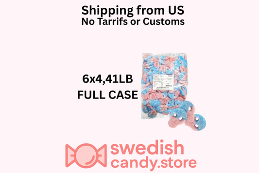 Matthijs Fizzy Skulls  6x4.41lb Swedish Candy Full Case