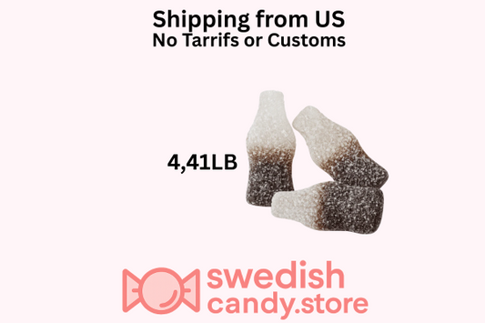 Matthijs Veggie Sour Cola Bottles 4.41lb Swedish Candy