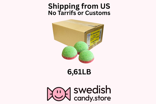 Sour Watermelon Bombs  6.61LB Swedish Candy
