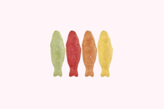 Pastel Sour Swedis Fish 7,04