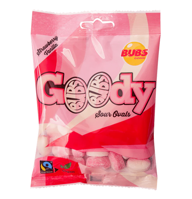 Bubs Goody Strawberry & vanilla 90g